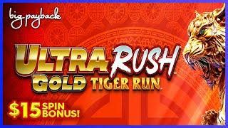 Ultra Rush Gold Tiger Run Slot .